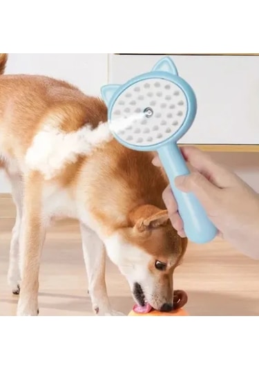 Büro Ev Evcil Hayvanı İçin Buharlı Kedi Köpek Masaj Tarağı