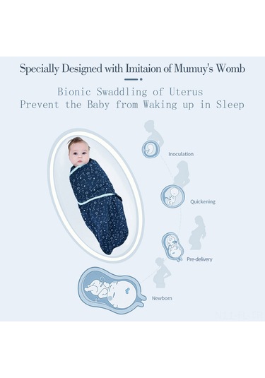 Lemestar Yeni Doğan Bebekler İçin Pamuklu Sarıcak, 3 Adet Paket, 65x51 Cm, Bulut Desenli, Yıkama Uygun, Rahat Ve Nefes Alıcı Su3007 Çok Renkli