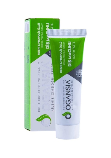 Ogansia Reishi ve Propolis Özlü Diş Macunu 75 ML