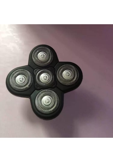 1pc Kafa Tıraş Makinesi Yedek Kafaları, Erkekler İçin 5 Kafa Bıçaksız Elektrikli Yedek Kafa
