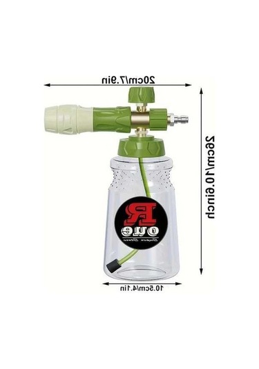 Pazly Kaikarai 1 Adet Yesil Basınclı Kopuk Sisesi Nilfisk Karcher K2 K7 Uygun 1/4 Fis