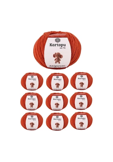 10 Adet Amigurumi El Örgü İpi 50gr 269