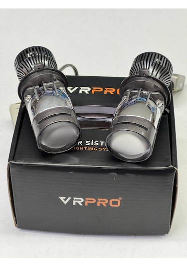 Vr Pro H4 Grand Lens Mercek Yüksek Işık Şimşek Etkili 12v 24v