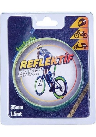 Karanlıkta Fark Edilmeyi Sağlayan Reflektif Kendinden Yapışkanlı