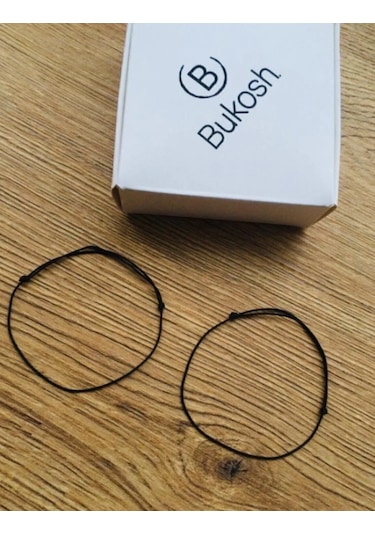 Red String Siyah İp Çift Bileklik Siyah