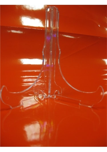 18Cm Şeffaf Plastik Vitrin Stand Ayak