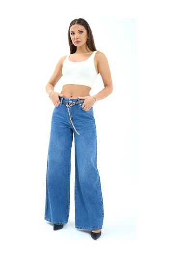 Sensuelle 7398 Kot Pantolon-mavi Mavi