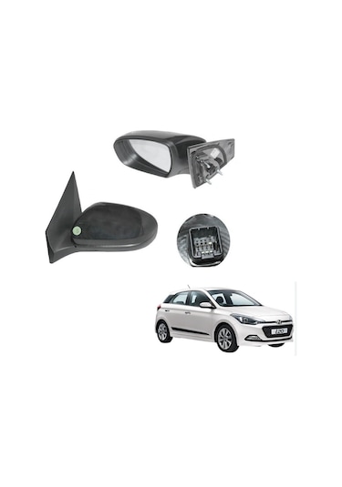 Hyundai İ20 2015-2018 Ayna Dış Dikiz Aynası Elektrikli Sinyalsiz Sağ