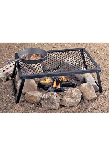 Evolite Ateş Üstü Izgara (Büyük Boy) Siyah