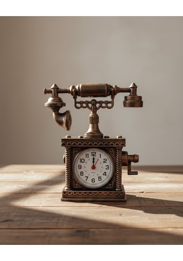 Minimal Tasarımlı Masa Saati Alarm Özellikli Şık Model Renkli