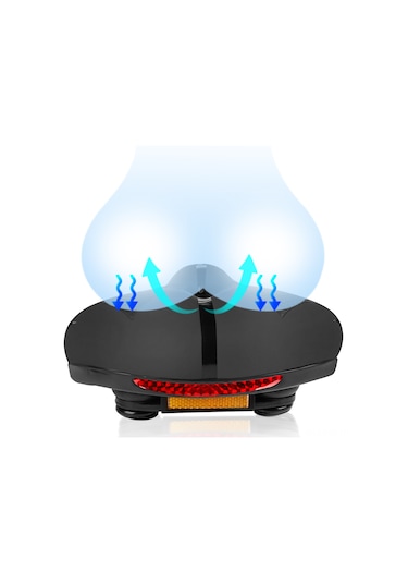 Symbee Süper Yumuşak Bisiklet Joku, Kalın Pu Materyal, Lastik Yaylı Tamponlama, Yansıtıcı Tasarım, Dört Mevsim Kullanıma Uygun Çok Renkli