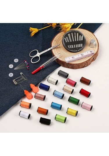 Novahub 3 Takım 70'i 1 Arada Çok Fonksiyonlu Dikiş Seti Moda Dostu Tasarım, Depolama Kolaylığı