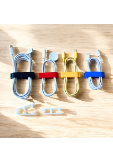 Kablo Düzenleyici Çıtçıtlı Kablo Klipsi 4 Adet