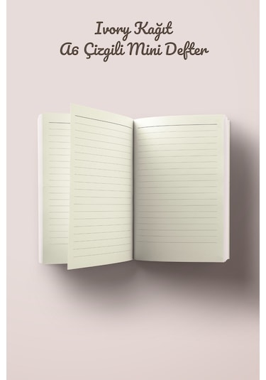 Kolaj Serisi 8 - Hedefimiz Cennet Mini Defter Çok Renkli