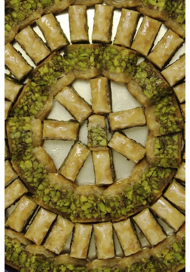 Baklawati Antep Fıstıklı Kuş Dili Baklava 500 G