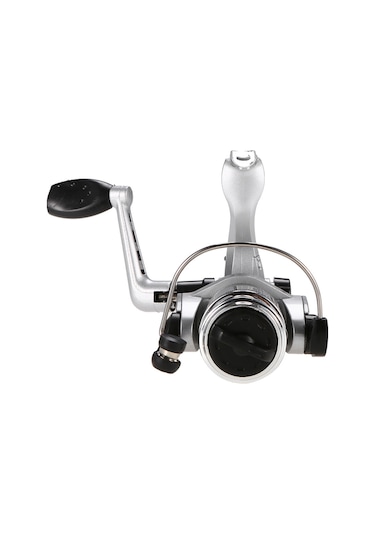 Qingmipy 1.0m Uzunlukta Gümüş Renkli Mini Spinning Makine Ve Kalem Tipi Uzatılabilir Olta Seti - 5.1:1 Diş Oranı, Anti-ters Sistemi