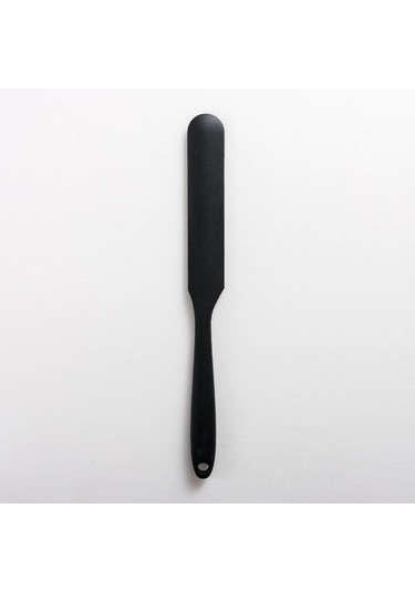 Siyah Küçük 1 Parça Silikon Küçük Uzun Kazıyıcı Pişirme Araçları Tereyağı Kazıyıcı Çikolata Buttercream Karıştırma Bıçağı Kek Spatula