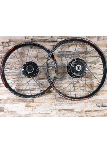 Ride İt Komple Takım Jant 120x19 / 120x17 Nikel Milli Diksli Model '-