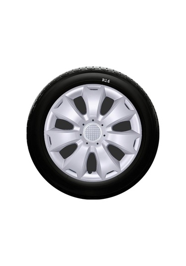 Peugeot Uyumlu 16 Inc Kırılmaz Sks Jant Kapağı 1 Takım 4 Adet No:417