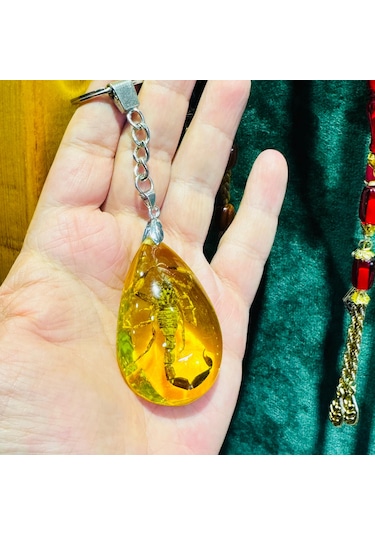 Özel Seri Kaliteli Kehribar Anahtarlık Hcz-model Ytrvvn