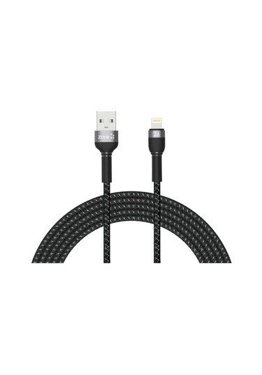 Tuva Teknoloji Siyah Shira Serisi Lightning Usb Kablo 3 Metre