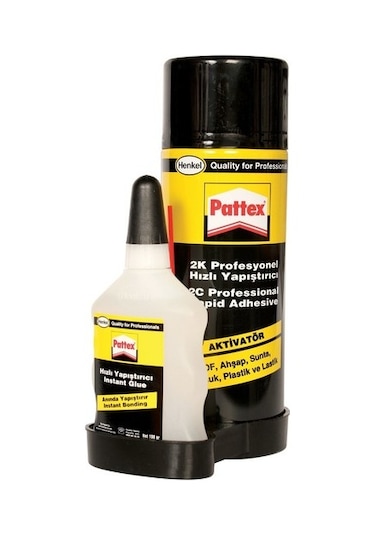 Pattex 2K Profesyenel Hızlı Yapıştırıcı 200+50 Ml