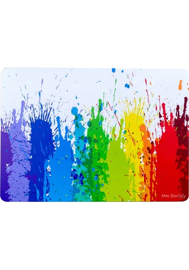 Macbook Pro Kılıf 13inç M1-m2 Laptop Koruyucu Kaplama Sticker A2338 İle Uyumlu Paint01nl Karışık