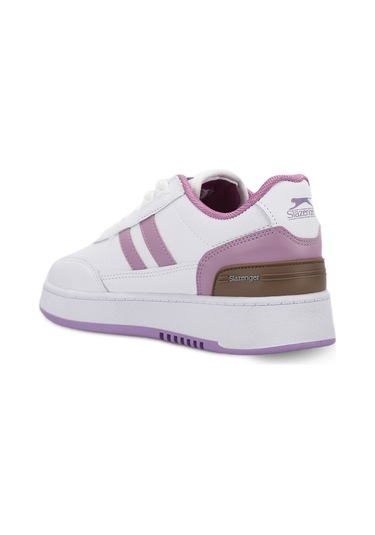 Slazenger DAPHNE Kadın  Beyaz / Mor Günlük Spor Ayakkabısı