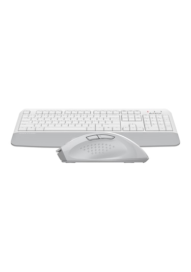 A4tech Fg2500s Plus Kablosuz Q Trk Beyaz Klavye - Mouse Set Optik
