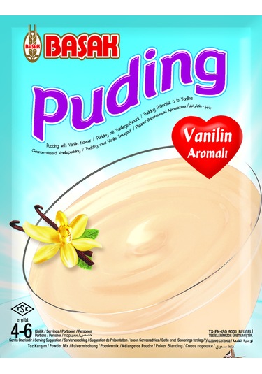 Başak Puding Vanilyalı 130 Gr. X 3 Adet
