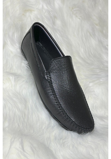 Günlük Erkek Hakiki Deri Siyah Tokalı Kaymaz Taban Casual Klasik Ayakkabı Rahat 600 - 601 - 603 Düz Siyah Günlük Erkek Hakiki Deri Siyah Tokalı Kaymaz Taban Casual Klasik Ayakkabı Rahat 600 - 601 - 603 Düz Siyah