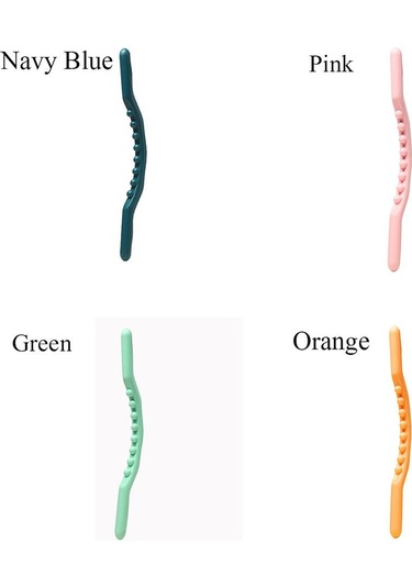 Masaj Guasha Çubuk Masaj Aleti Lacivert Lacivert Çok Renkli