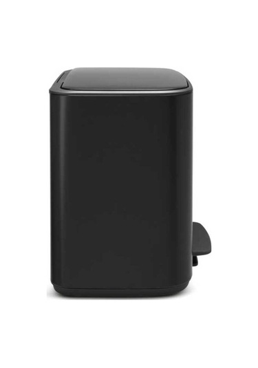 Bo Çöp Kovası, Pedallı, 36lt - Mat Siyah Mat Siyah