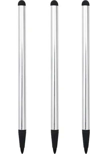 Unicomlifeerpevrensel Çift Kullanımlı Ekran Kalemi İpad Uyumlu Lenovo Samsung Xiaomi İçin P Kapasiteli Black