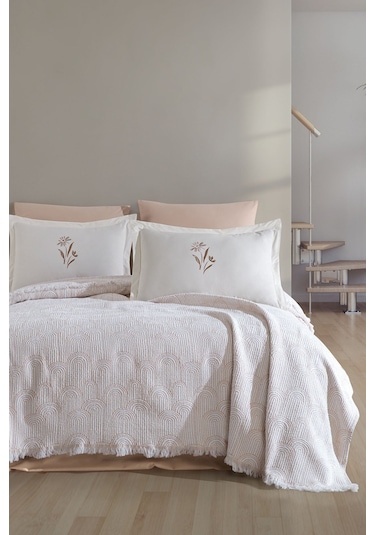 Elart Sunrise Battaniye Seti Tek Kişilik 4 Parça Taş Taş