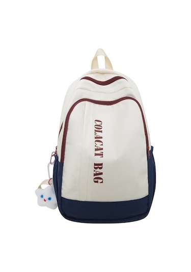 Relaxed Ortaokul Öğrencileri Lise Öğrencileri Ilkokul Öğrencileri Için Okul Için Stil Okul Çantası -kırmızı