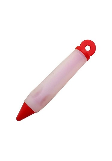 Kırmızı Silikon Gıda Kek Kalıbı Krem Fincan Kurabiye Pasta Nozulları