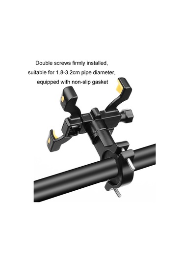 Sones Bengguo Bisiklet Alüminyum Alaşımlı Dört Pençeli Bisiklet Cep Telefonu Tutucu, Model: Gövde Stili