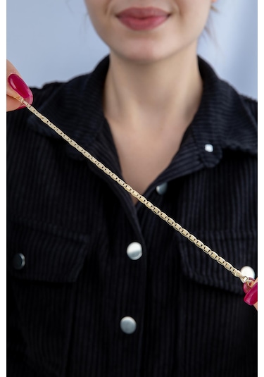 Fiyonk Kuyumculuk 14 Ayar Altın Valentino Bileklik 2 Pembe Altın