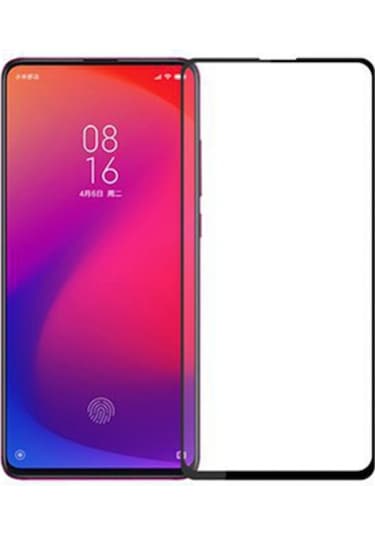 Xiaomi Mi 9T 5D Tam Kaplayan Ekran Koruyucu Kırılmaz Cam