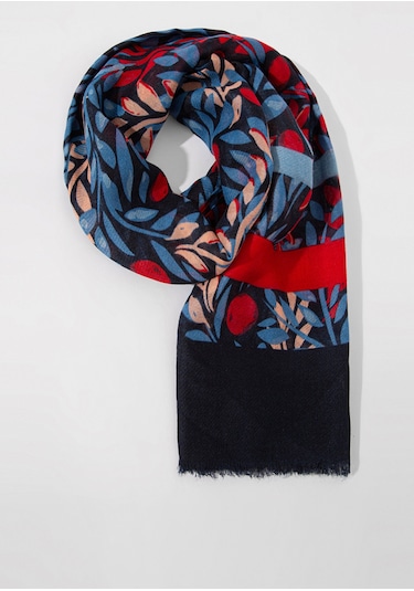 Mavi - Baskılı Şal 1912677-35307 Mavi