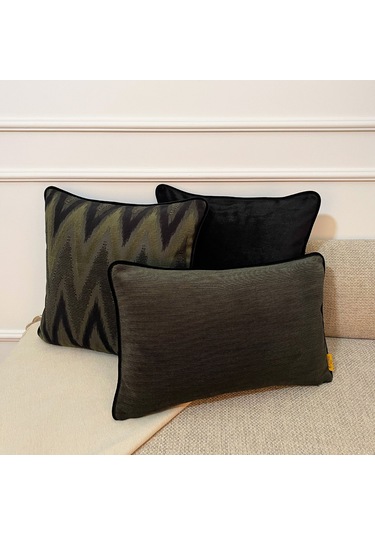 "nuve & Choco" Kırlent Kılıfı Seti Yeşil