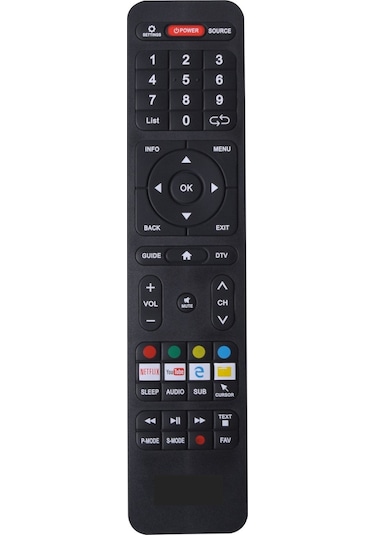 Strong Lcd Netflix Youtube Microsof Edge Home Guide Tuşlu Kumanda