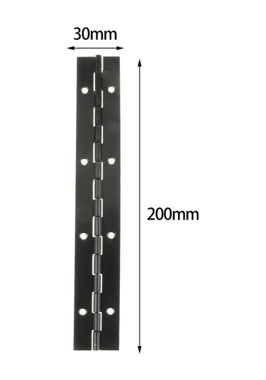 Homyl Mobilya Tekne Ahşap Kutular Için Piyano Menteşe Sabit 200x30x1mm