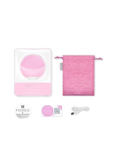 Foreo LUNA Mini 3™ Yüz Temizleme ve Masaj Cihazı Pearl Pink