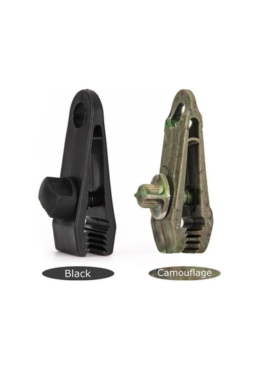 Artfulabode Siyah Siyah Seçenekli Plastik Paket Kelepçesi Kamuflaj Geeroyoo Çadır Boyut, Ağırlık, 80x15x35mm 22g 10'lu / - Mh Siyah