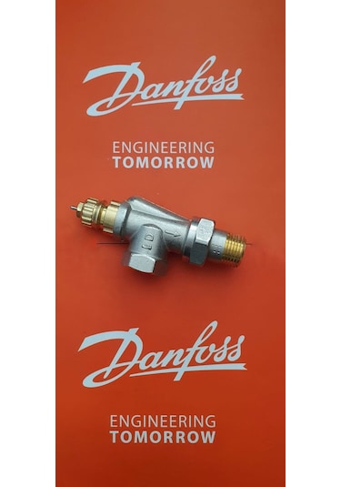 Danfoss Standart Yatay Köşe Tip Radyatör Vana Gövdesi 013g0143