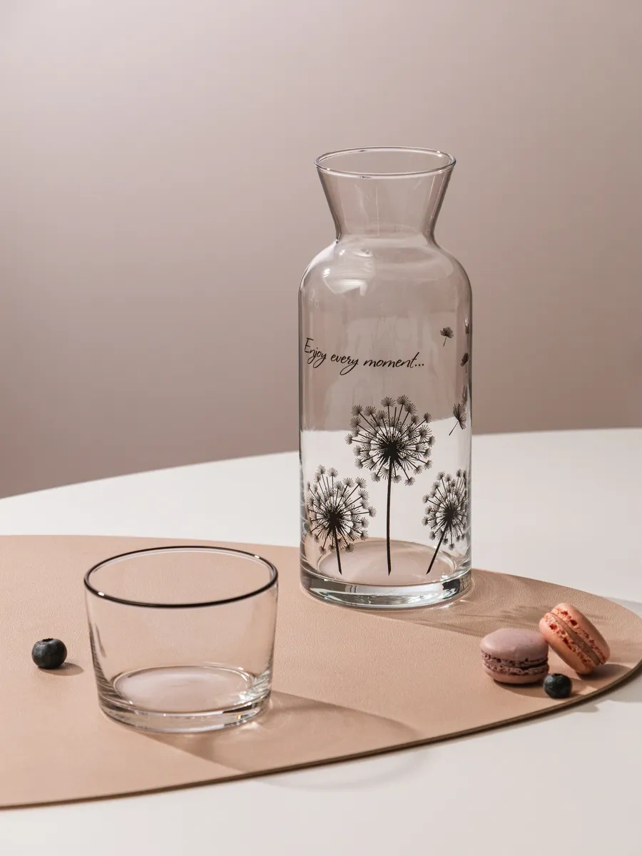 Lefard Kapaklı Ve Bardaklı "dandelion" 700 Ml Su Sürahisi 170418082