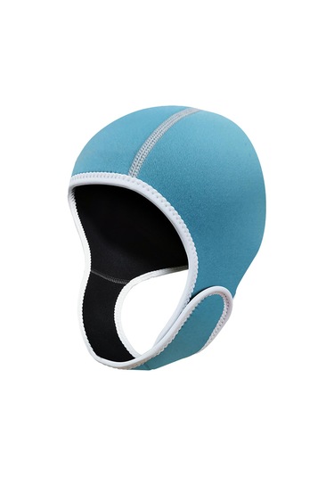 Suntek Scuba Diving Hood 2mm Neopren Dalış Wetsuit Sörf Mavi Mavi