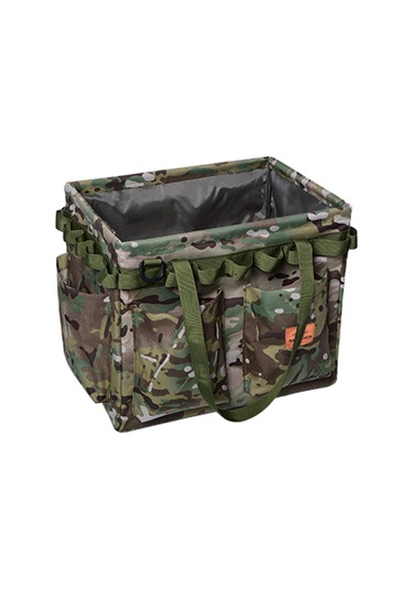 Sundick-katlanabilir Kamp Çantası Taşınabilir Seyahat Saklama,yeşil Kamuflaj Diğer